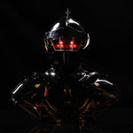 WeArtDoing, Cyber Knight Obsidian Dark/Star Silver/Gleam Void, Art Statue