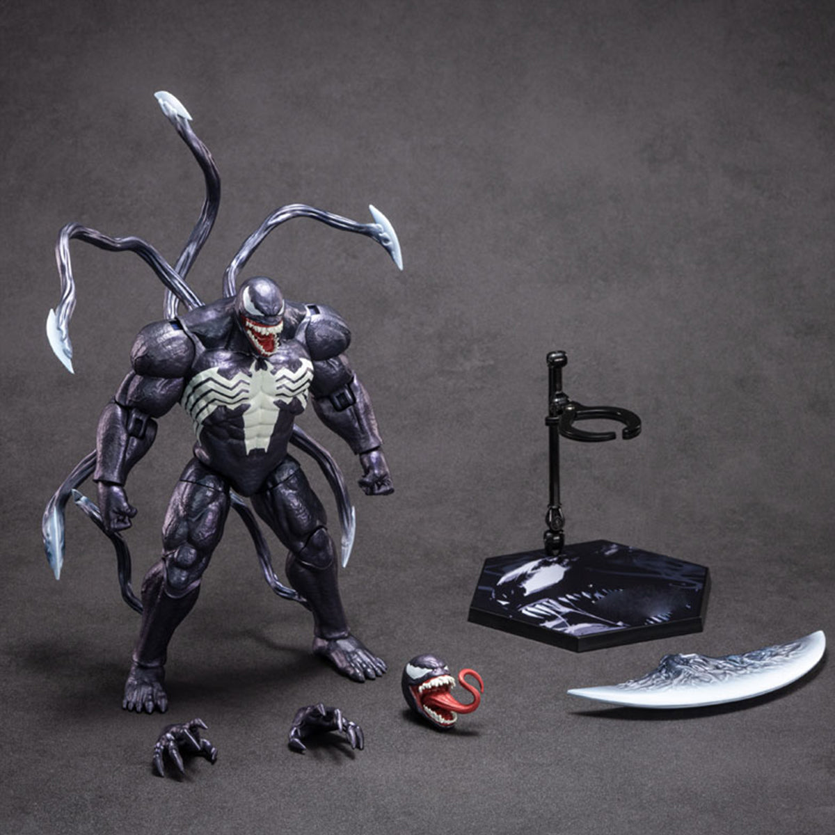 ZD Toys 9-inch Anniversary Series Collectible Action Figure Full Set: Classic Venom (1916-01)
