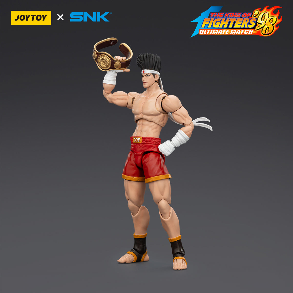 JOYTOY KOF '98UM Fatal Fury Team Joe Higashi & Andy Bogard & Terry Bogard 1/18 Scale Action Figure