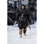 YUANYE CULTURE Game of Thrones Jon Snow & Direwolf & Accessory Pack 1/12 Scale Action Figure