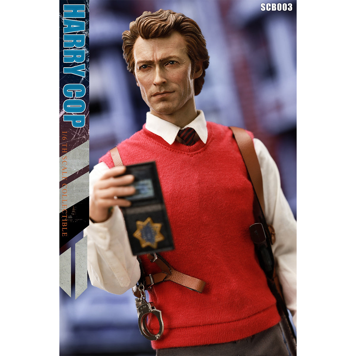 SNAKE TOYS Police Series Sheriff Harry Action Figure