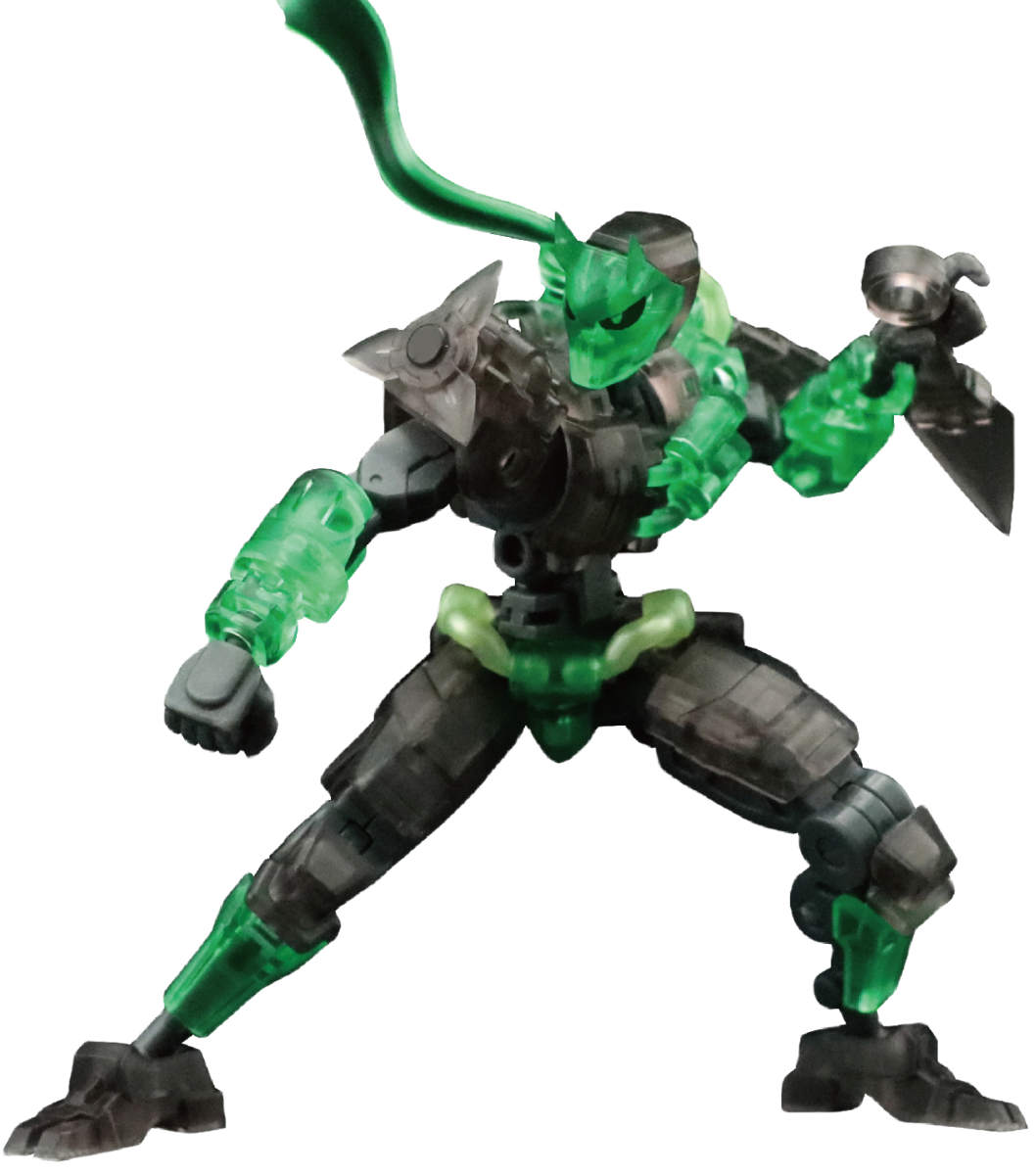 KEMO FIFTYSEVEN Number 57 Armored Puppet HOMURA 1/24 Scale Model Kit