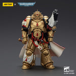 JOYTOY Warhammer 40,000 Blood Angels Captain with Heavy Bolt Pistol & Power Sword, Inferno Pistol & Power Fist, Sanguinary Priest 1/18 Scale Action Figure