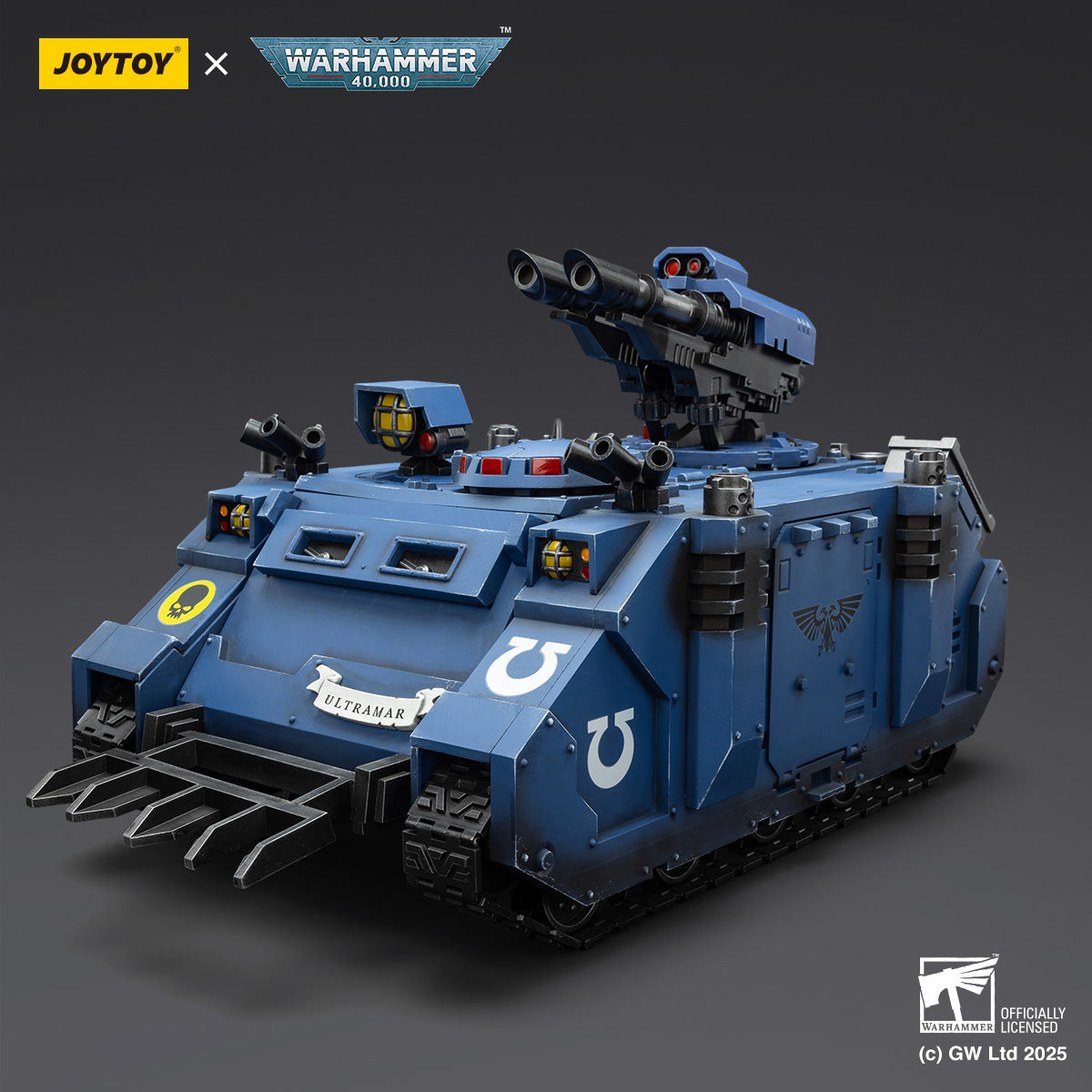JOYTOY Warhammer 40,000 Ultramarines Razorback with twin lascannon JT01802 1/18 Scale Action Figure