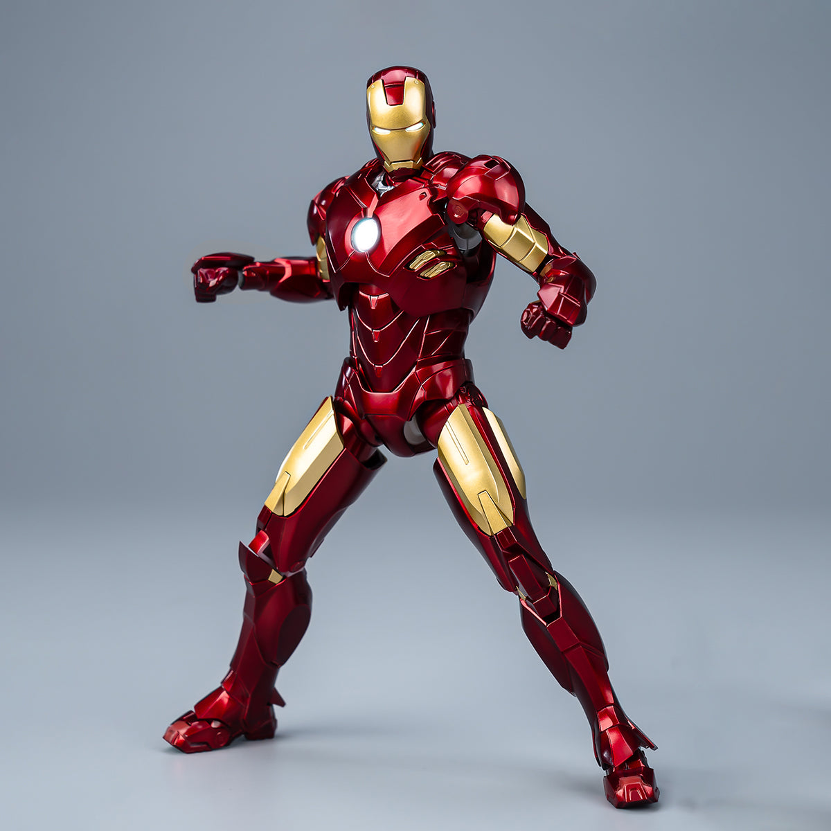 (Only Shipped to the US) Fondjoy Plastic Model Kits: Infinity Saga - Iron Man, Mecha Musume Style 1:12 Scale Miniature Collectible Action Figures MK4