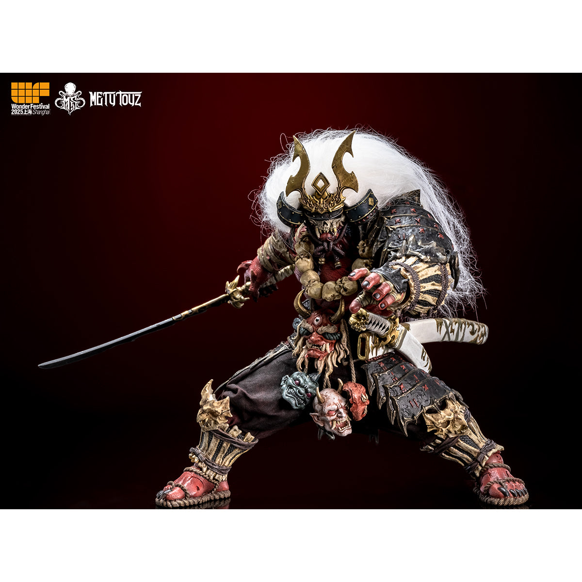 Metytoyz Adventurer's World Ghost Face Shura Takigawa Limited Edition 1/10 Scale Action Figure