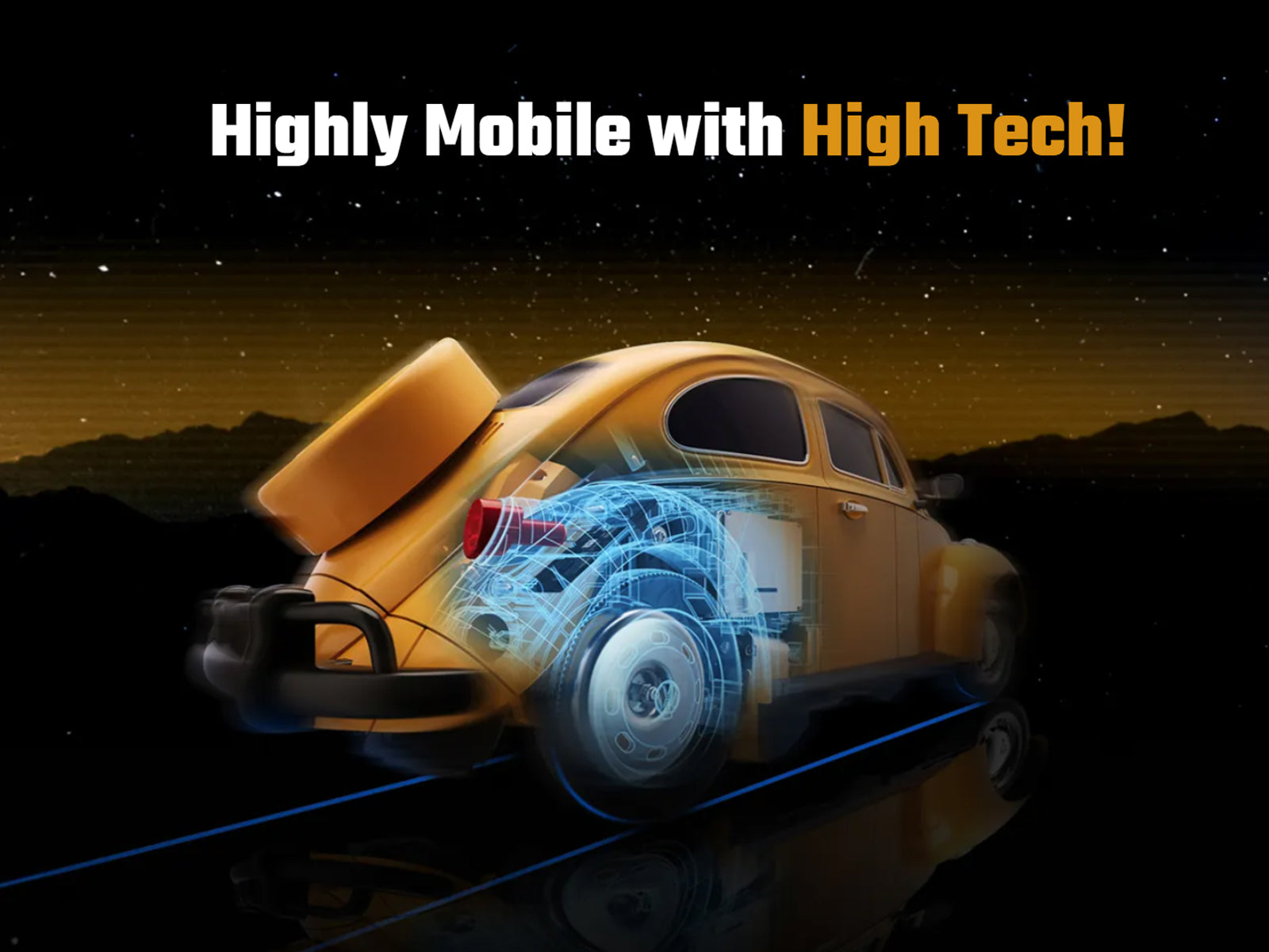 Rbosen G1 Bumblebee Flagship Edition English Version Auto-Transforming