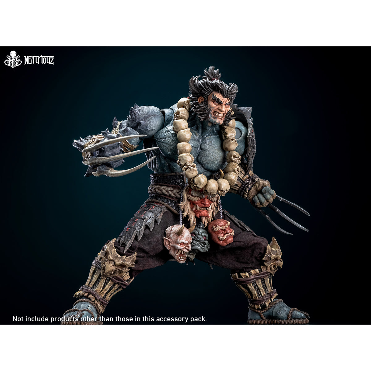 Metytoyz Adventurer's World Ghost Face Shura Takigawa 1/10 Scale Action Figure