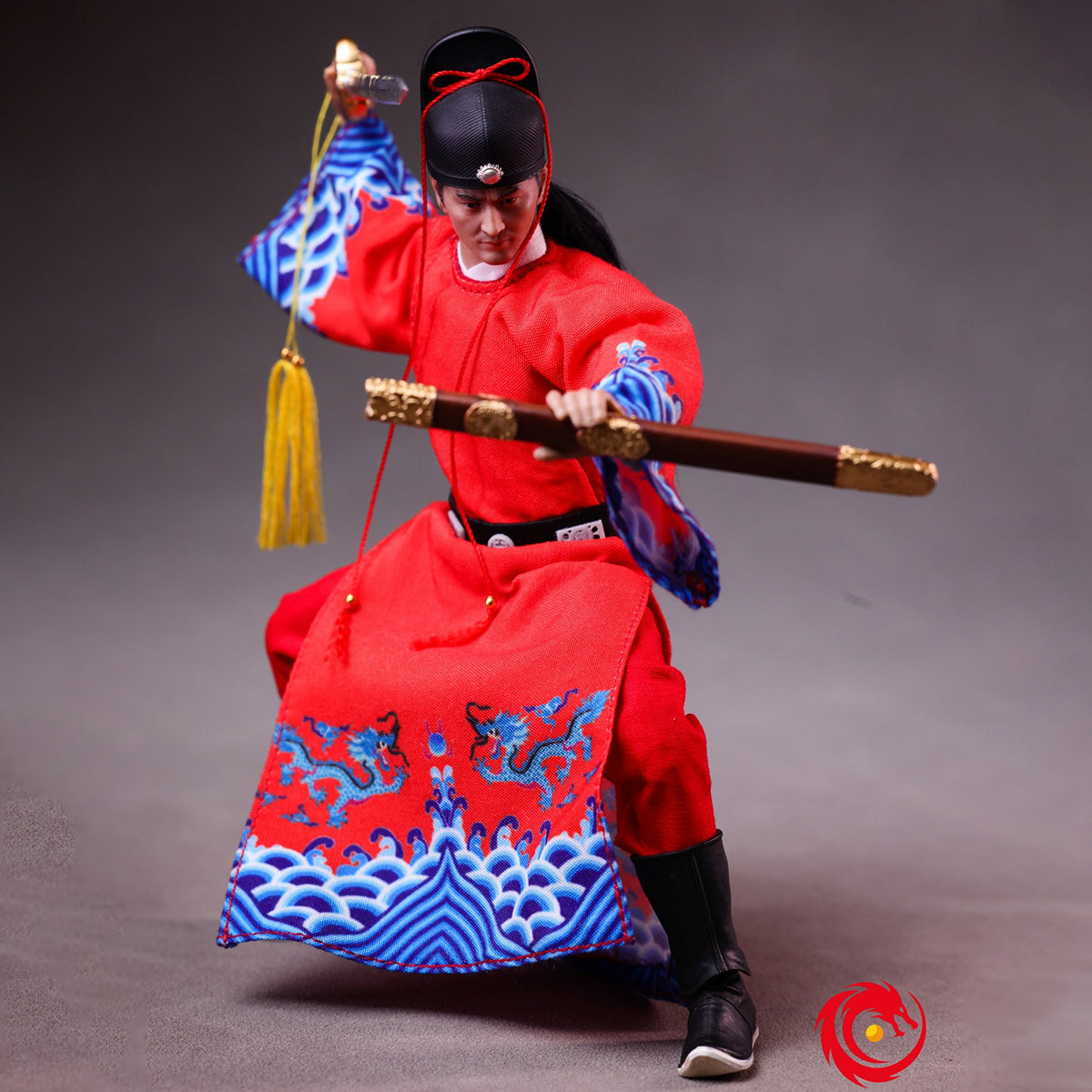 QIANLONG TOYS, Song Dynasty Bao Zheng, Bao Qing tian & Gong Sun Ce & Southern Knight Zhan Zhao, Action Figures