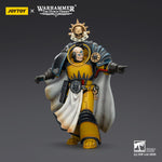 JOYTOY Warhammer Imperial Fists Librarian Consul with Force Axe and Bolt Pistol & Legion Praetor in Tartaros Terminator Armour with Power Sword and Vigil Storm Shield