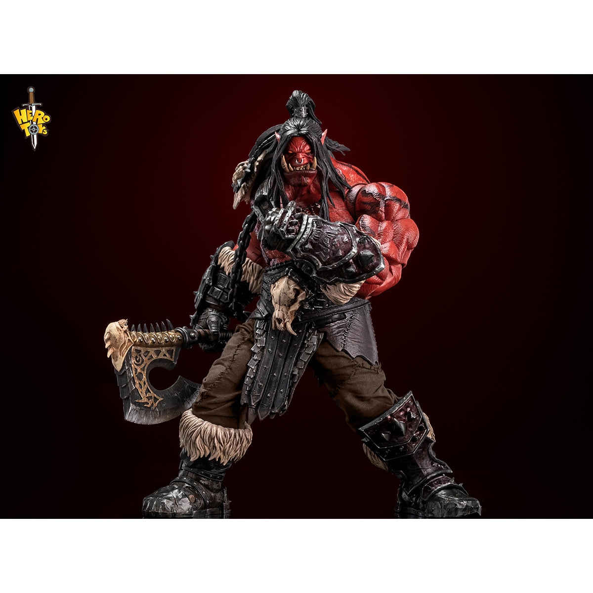 Hero toys Tribal War Song Great Chieftan Red 1/10 Scale Action Figure