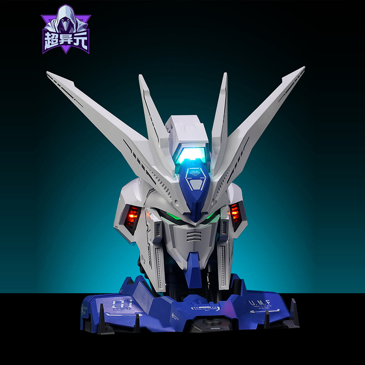 CHAOYIYUAN MODEL King of Sea Buildable Head HW-01 Assembly Model Kits
