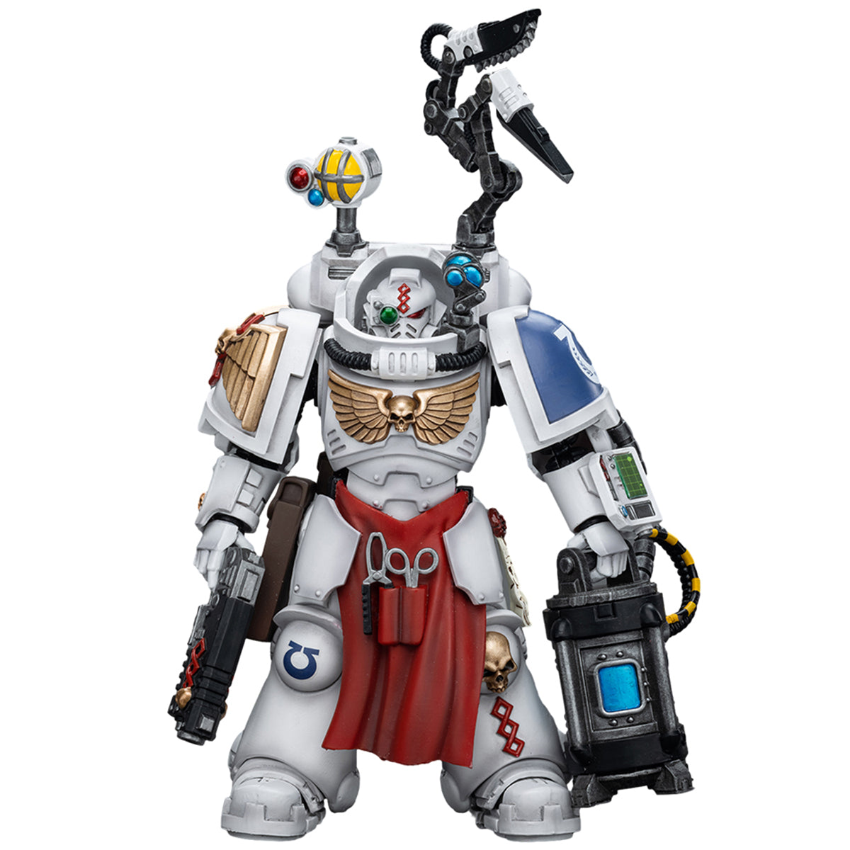 JOYTOY Warhammer 40,000 1/18 Uitramarines Apothecary Biologis JT7219 Action Figures