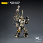 JOYTOY Warhammer The Horus Heresy Iron Warriors Warsmithwith Graviton Crusher Hammer & Legion Praevian with Bolt Pistol 1/18 Scale Action Figure