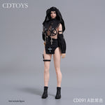 Cdtoys, Female Soldier Nun Cosplay Outfit, Doll Clothes Accessory for 12-inches Figure