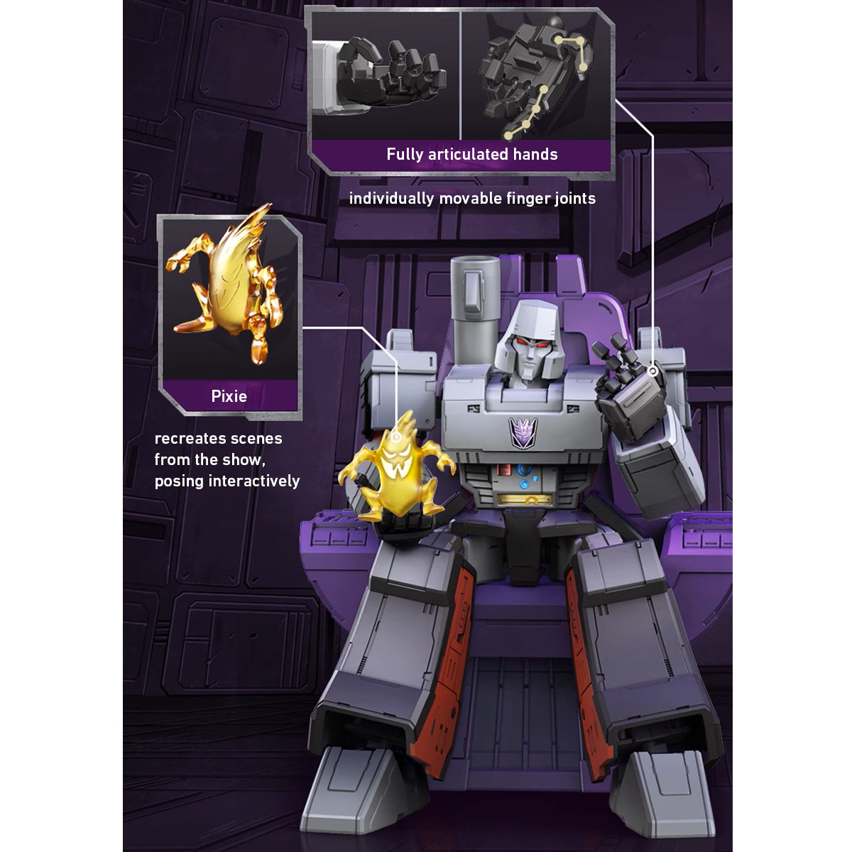 Blokees Transformers Legendary Edition - G1 Megatron Assembly Model Kits