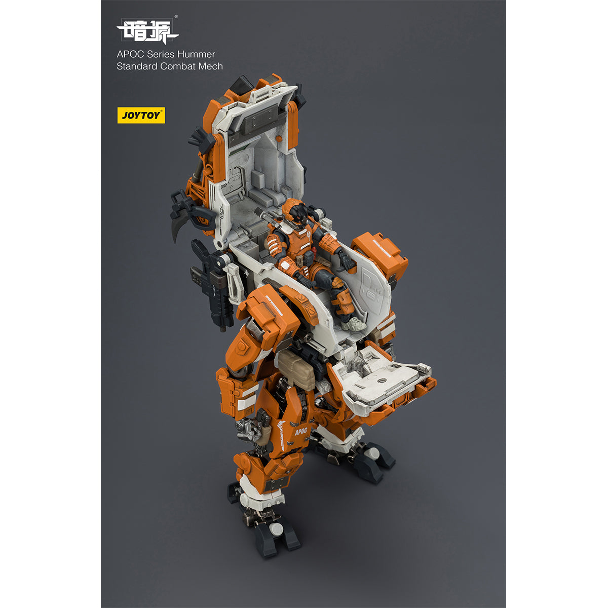 JOYTOY APOC Series Hummer Standard Combat Mech + Steel Ride Corps Engineer Chris 1/12 Scale Action Figure