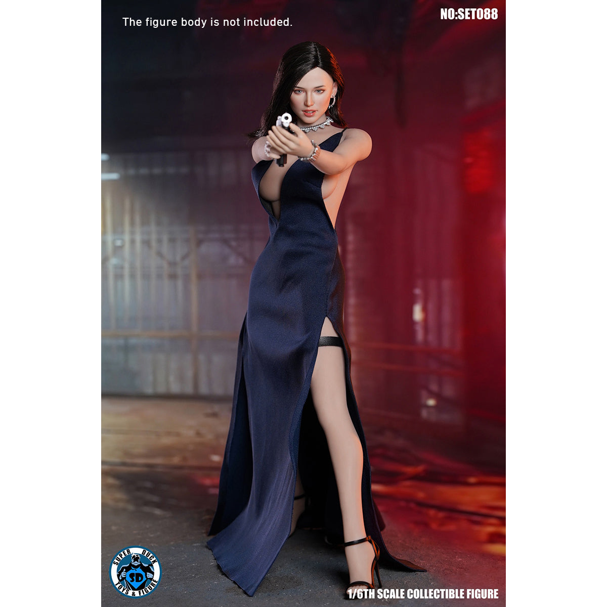 SUPER DUCK Female Agent SET088 Accessory Pack 1/6 Scale Fit Action Figure