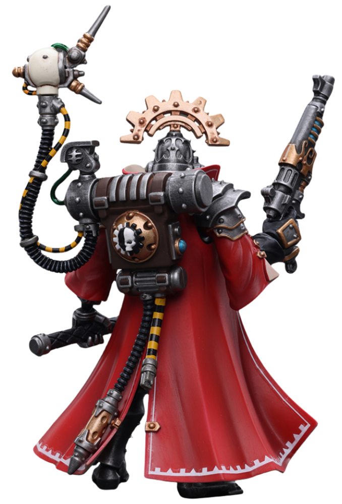 HiPlay JoyToy Warhammer 40K Collectible Figure: Adeptus Mechanicus Skitarii Marshal 1:18 Scale Action Figures