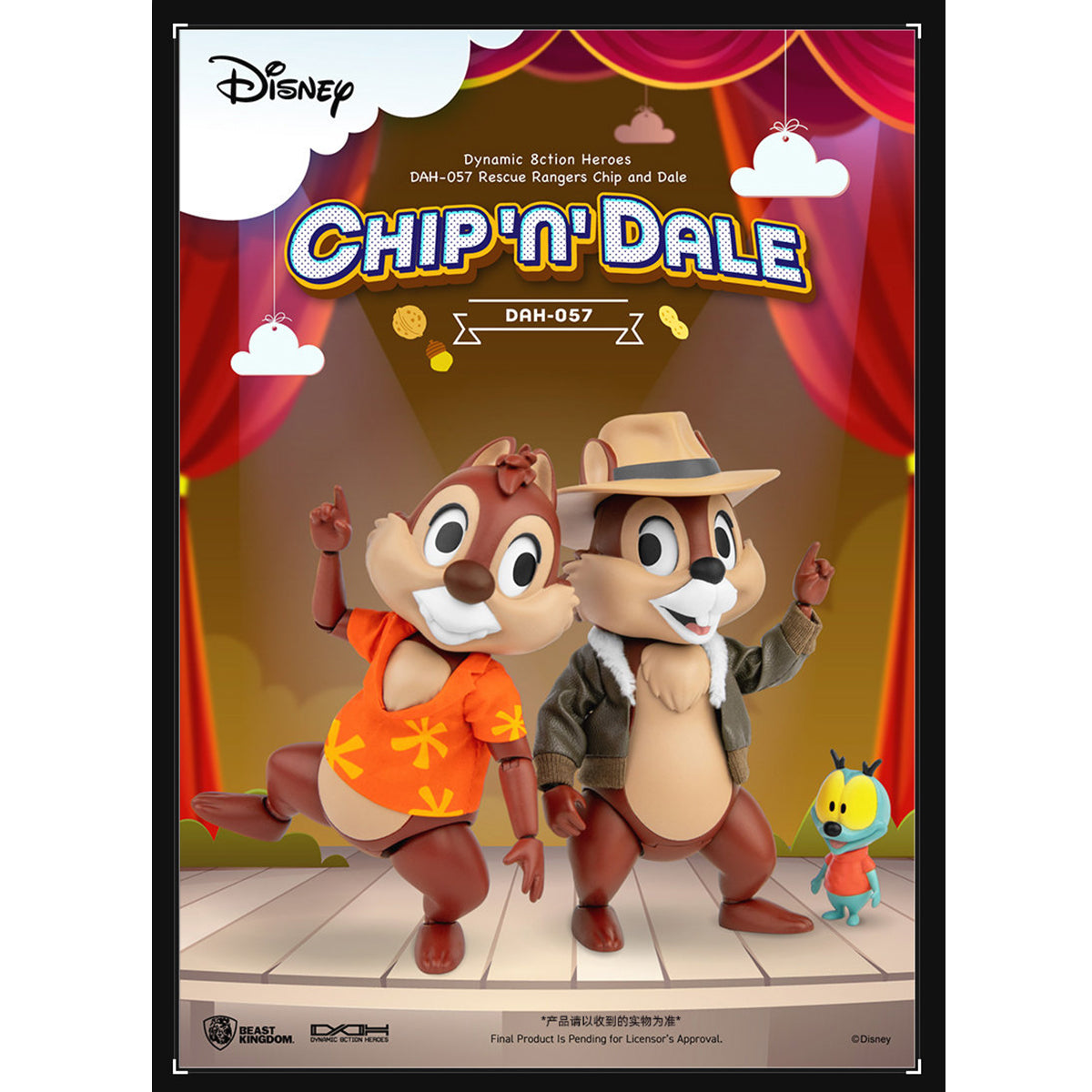 Beast Kingdom DAH-057 Rescue Rangers Chip and Dale Action Figure