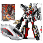 iUBEST Glory Alliance QINGFEI & LEIJIZHI & MACHIAPTER & MYSTICLOCK & EPSILON & PRINCE GLADOUS & DIVINE-WIND Equipped with weapons and two forms Transfor Mech Robot Model Vehicle
