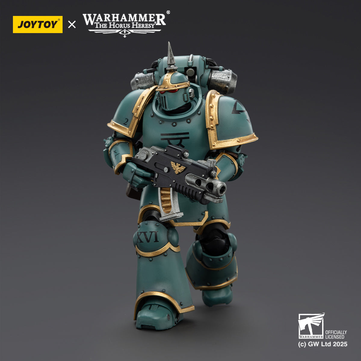 JOYTOY Warhammer Thousand Sons Sons of Horus Alpha Legion Ultramarines Space Wolves Imperial Fists Blood Angels MK lll Tactical Legionary 1/18 Scale Action Figure