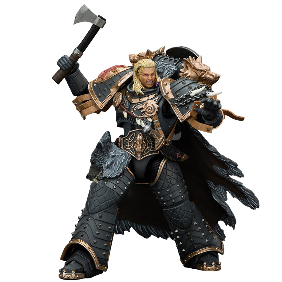 JOYTOY Warhammer The Horus Heresy Space Wolves Leman Russ Primarch of the VIth Legion Action Figures