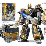 iUBEST Glory Alliance QINGFEI & LEIJIZHI & MACHIAPTER & MYSTICLOCK & EPSILON & PRINCE GLADOUS & DIVINE-WIND Equipped with weapons and two forms Transfor Mech Robot Model Vehicle