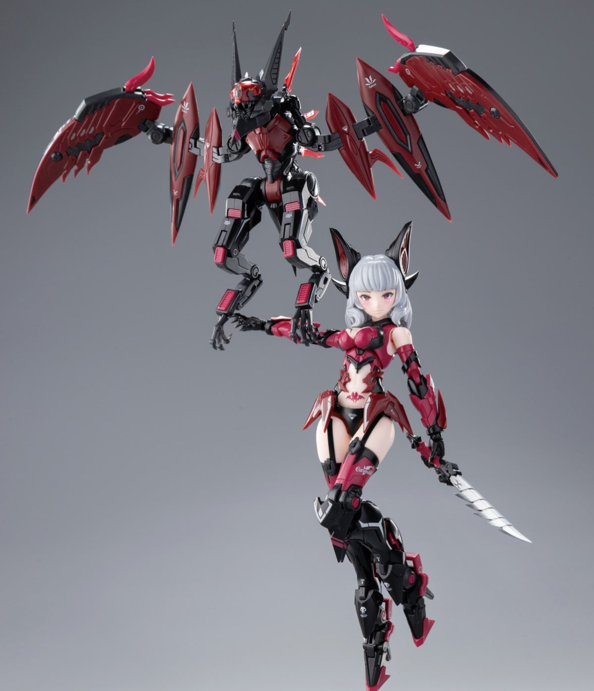 HiPlay E-Model Plastic Model Kits: Endless Night Camilla Normal Version, A.T.K Girl, Mecha Musume, Anime Style 1:12 Scale Collectible Action Figures