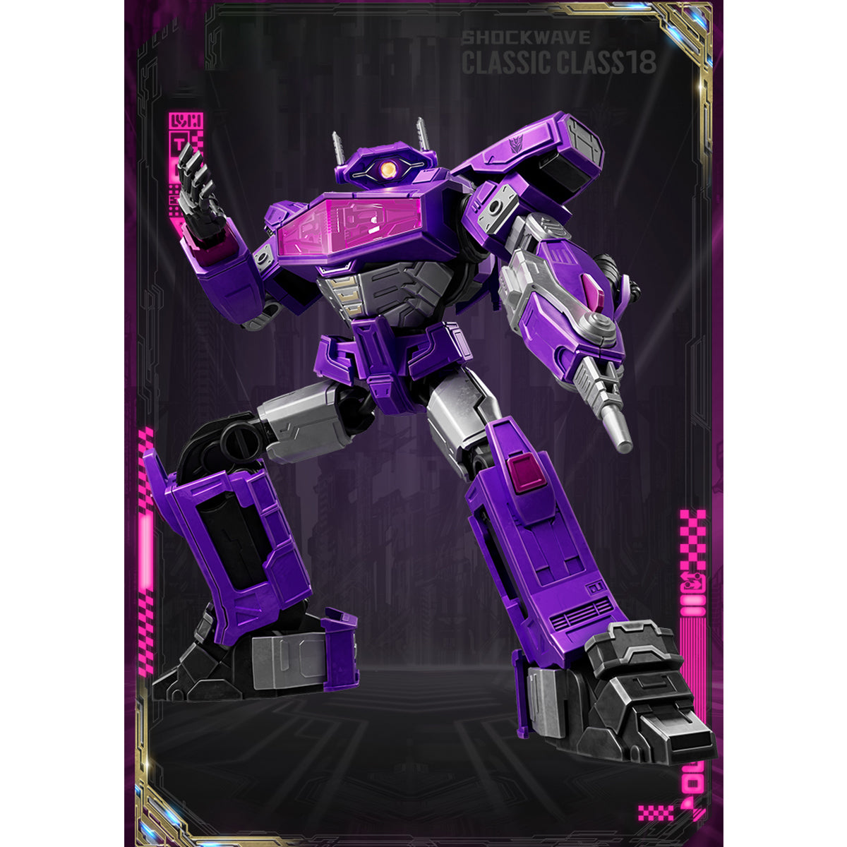 (Only Shipped to the US) BLOKEES Champion Series Transformers One - Shockwave/Shockblast Assembly Model Kits