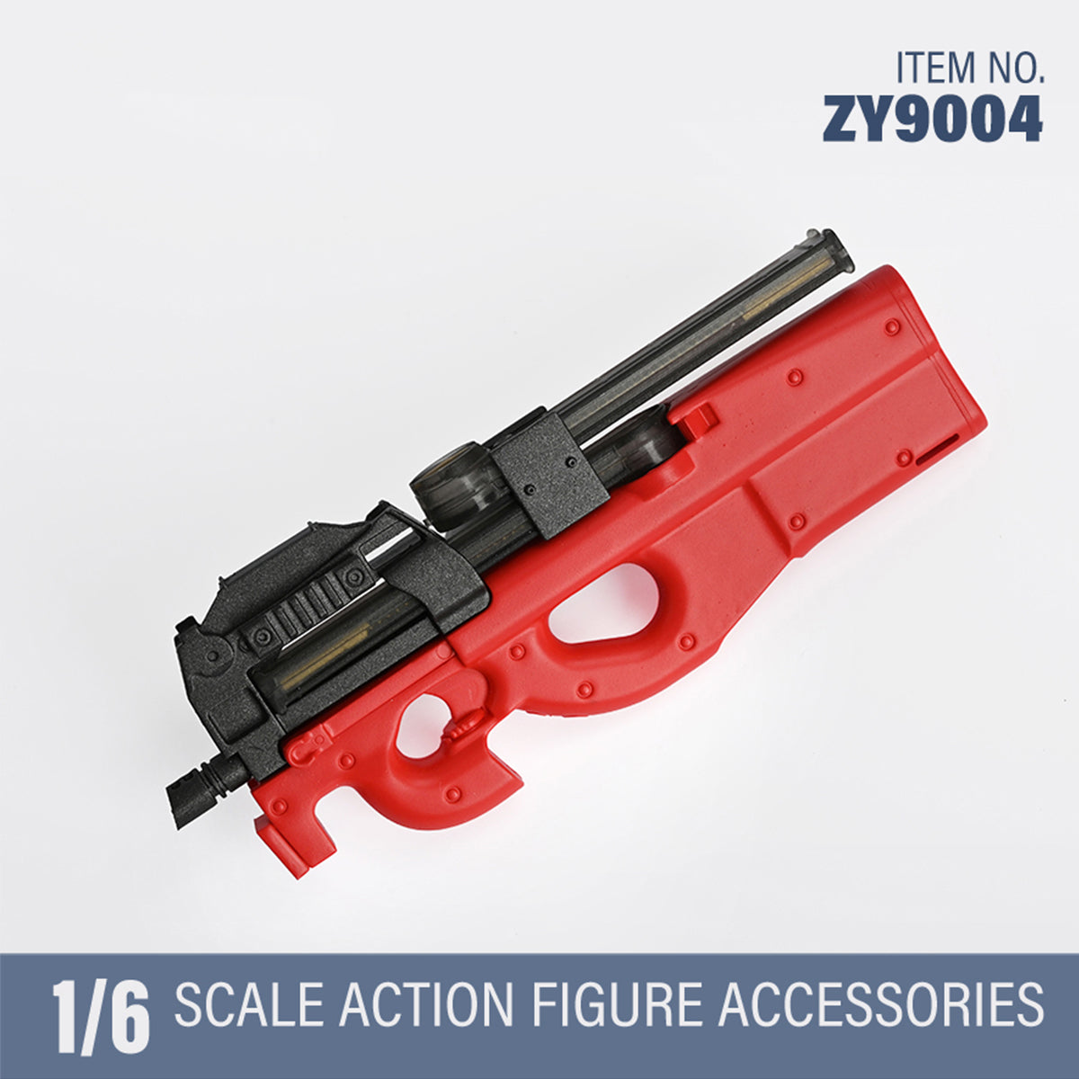 ZYTOYS, AK47 Assault Rifle/P90 WWII Gun Rifle Weapon Gun Model Doll Accessory for 12-inches Action Figurine