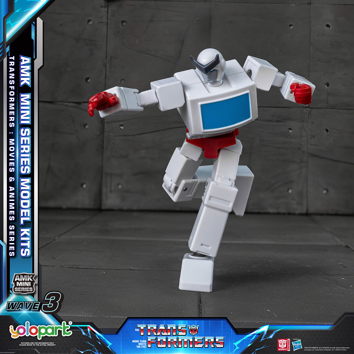 Yolopark AMK MINI WAVE 3-TF3 Ratchet AMKM3RH Pre-assembled Model Kits