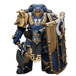 Figura de acción JOYTOY Warhammer La Herejía de Horus Ultramarines Invictarus Suzerain Squad Suzerain 2