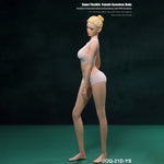 JIAOUDOLL 1/6 Slender Elegance Medium Bust Detachable Feet Supermodel Long Legs Female Action Figures Body
