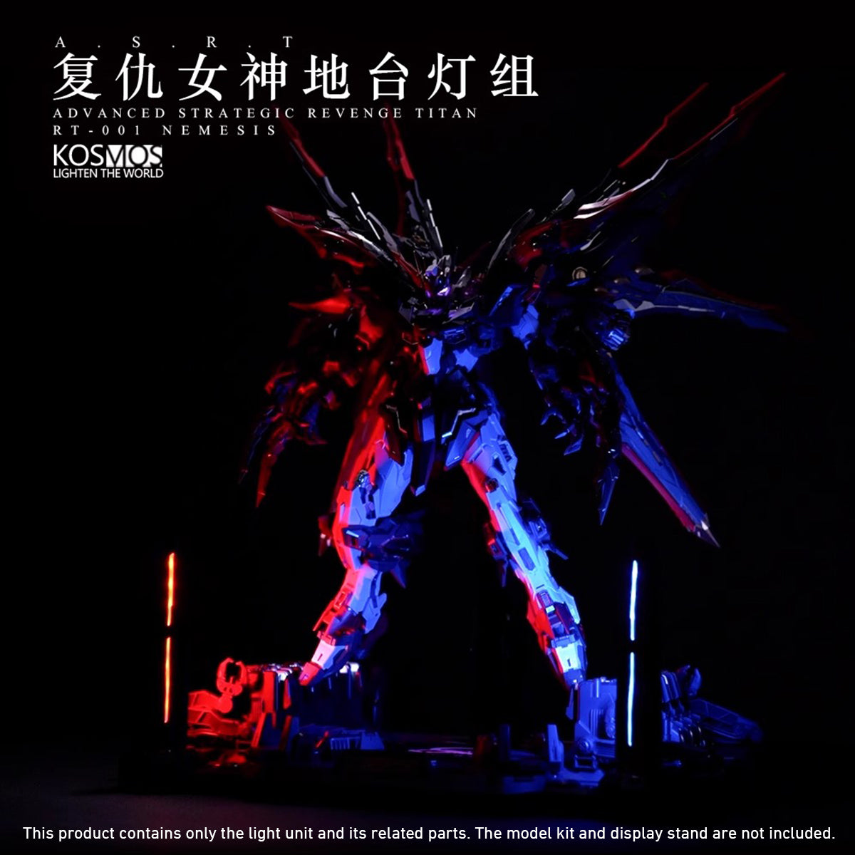 KOSMOS Machine Advanced Strategic Revenge Titan RT-00I Nemesis Accessories Luminous Lamp Group Set Base Only