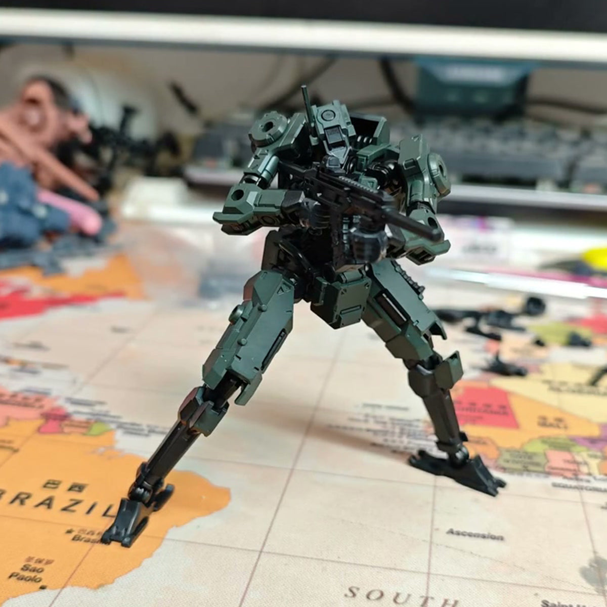 SHIEK MAINLAND Fenrir-A2 3 MIN PROJECT 1/18 Model Kit | 2 Robots per Box