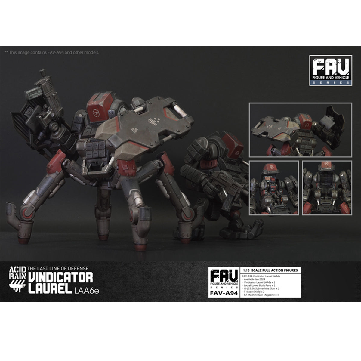 TOY ALLIANCE Acid Rain World Vindicator Laurel LAA6e Action Figure