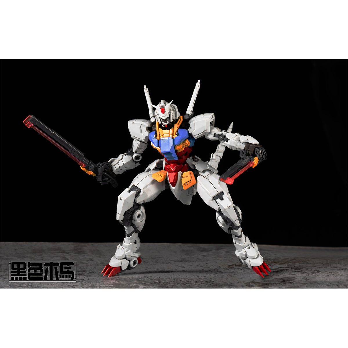 Black Trojan, Beast Machine Gangsuosi Steel Cable Double Antenna Style., 1/100 Scale Model Kits Assembly