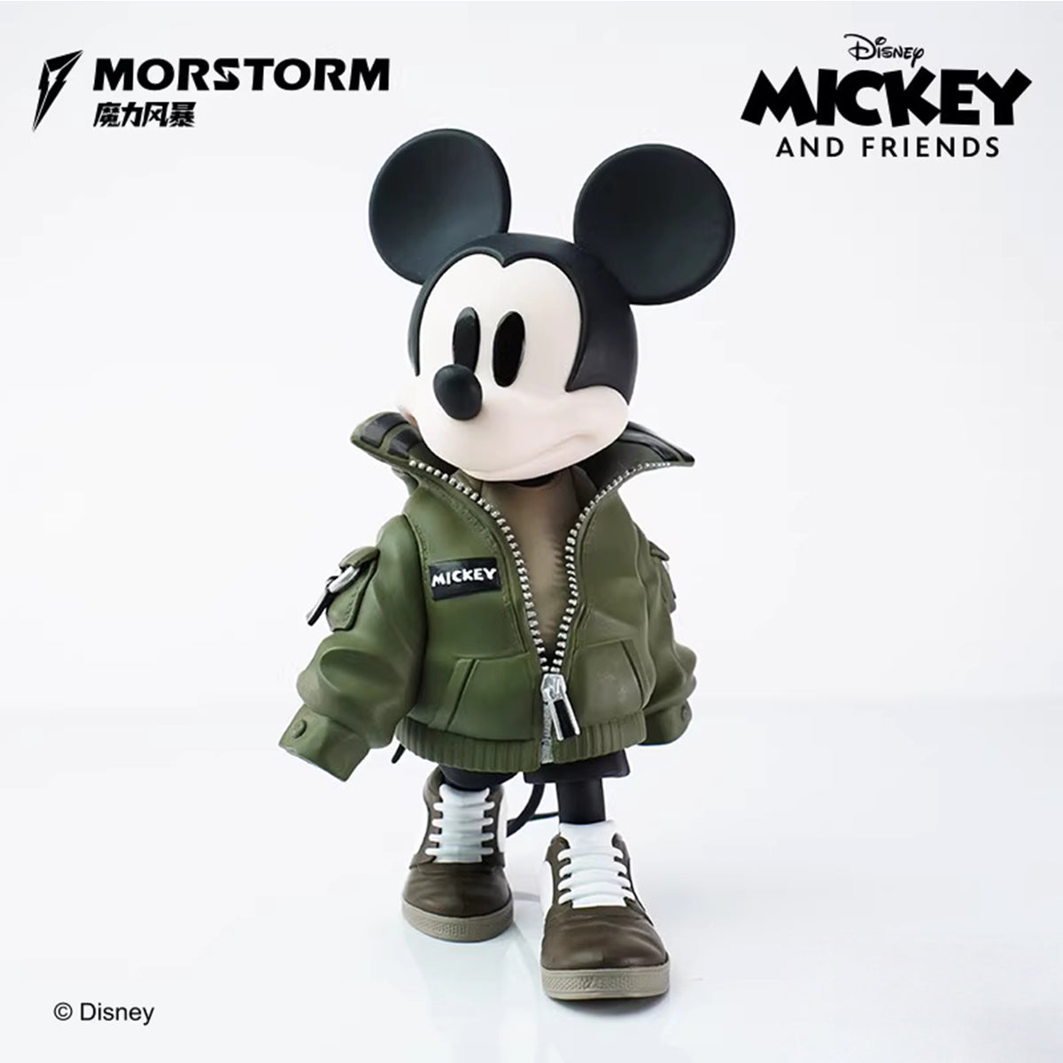 MORSTORM Coat Mickey + Cowboy Outfit Minnie + Sweatshirt Minnie + Sweatshirt Mickey Art Figurine