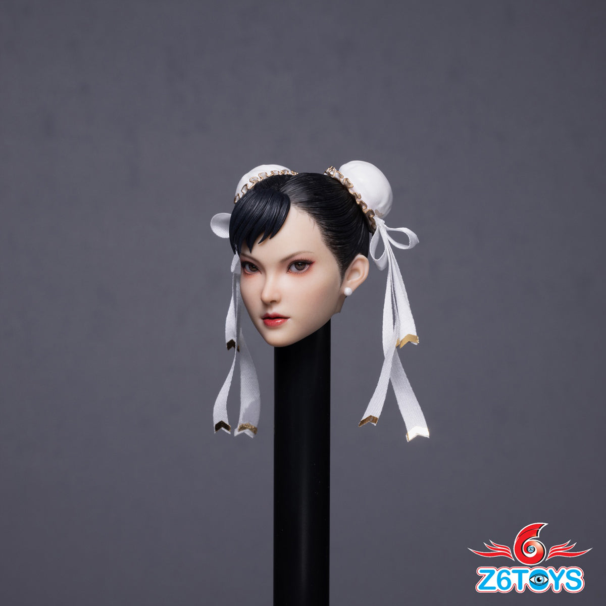 Z6TOYS Asian Moveable Eye Beauty Head Sculpt Xiao Li ZC020 Accessory Fit 1/6 Scale 12-inches Action Figure
