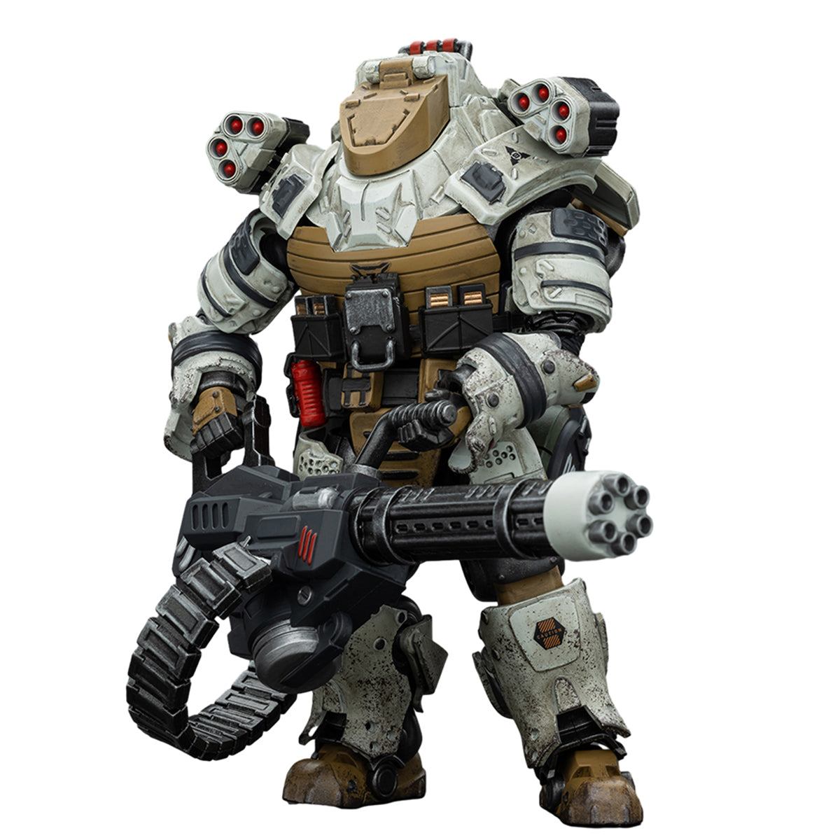 JOYTOY Battle For the Stars 1/18 Sorrow Expeditionary Forces 09th Legion Rescue Squad-Heavy Gunner JT00188 Action Figure