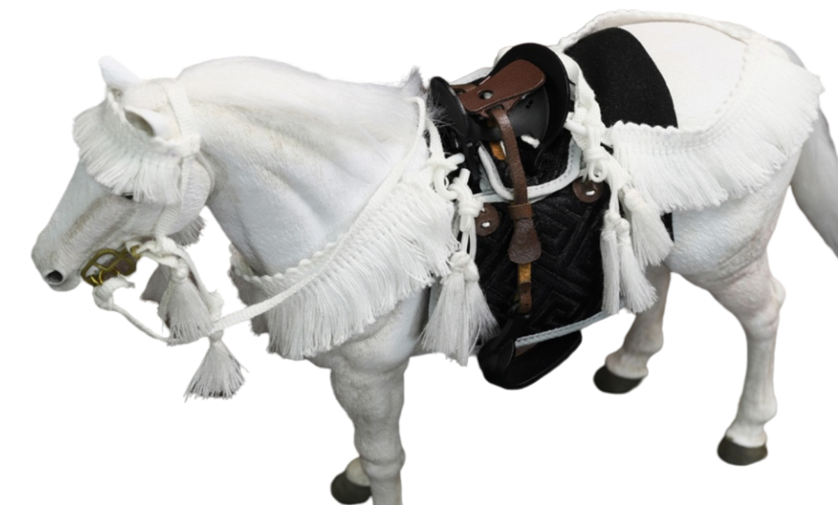 HiPlay DID Collectible Action Figure: Palm Hero, Horse, 1:12 Scale Miniature Figurine (Horse)