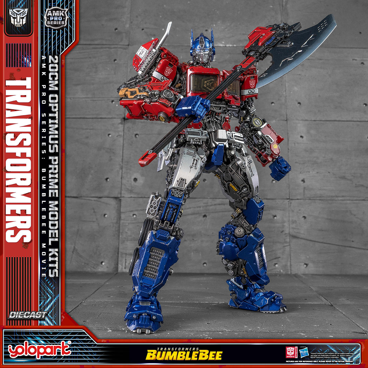 Yolopark Transformers: Bumblebee AMK PRO Series Optimus Prime (Set Version) Assembly Model Kits