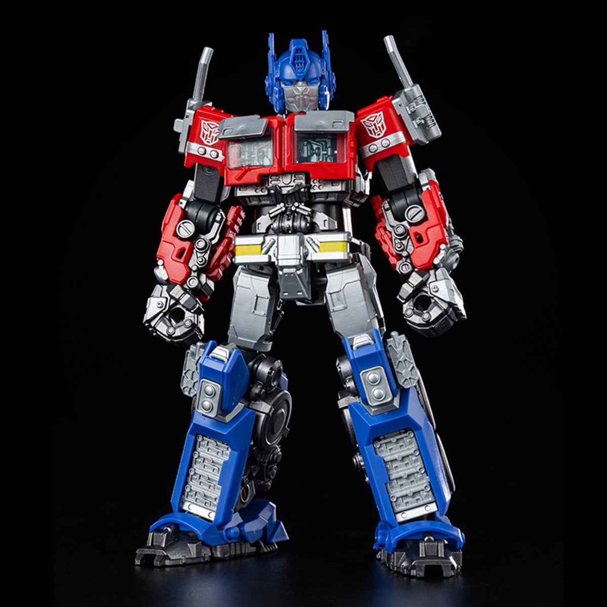 BLOKEES Assembly Model Kits: Transformers Classis Class - Optimus, Mecha Musume Style, Height 13cm Miniature Collectible PTZCYB