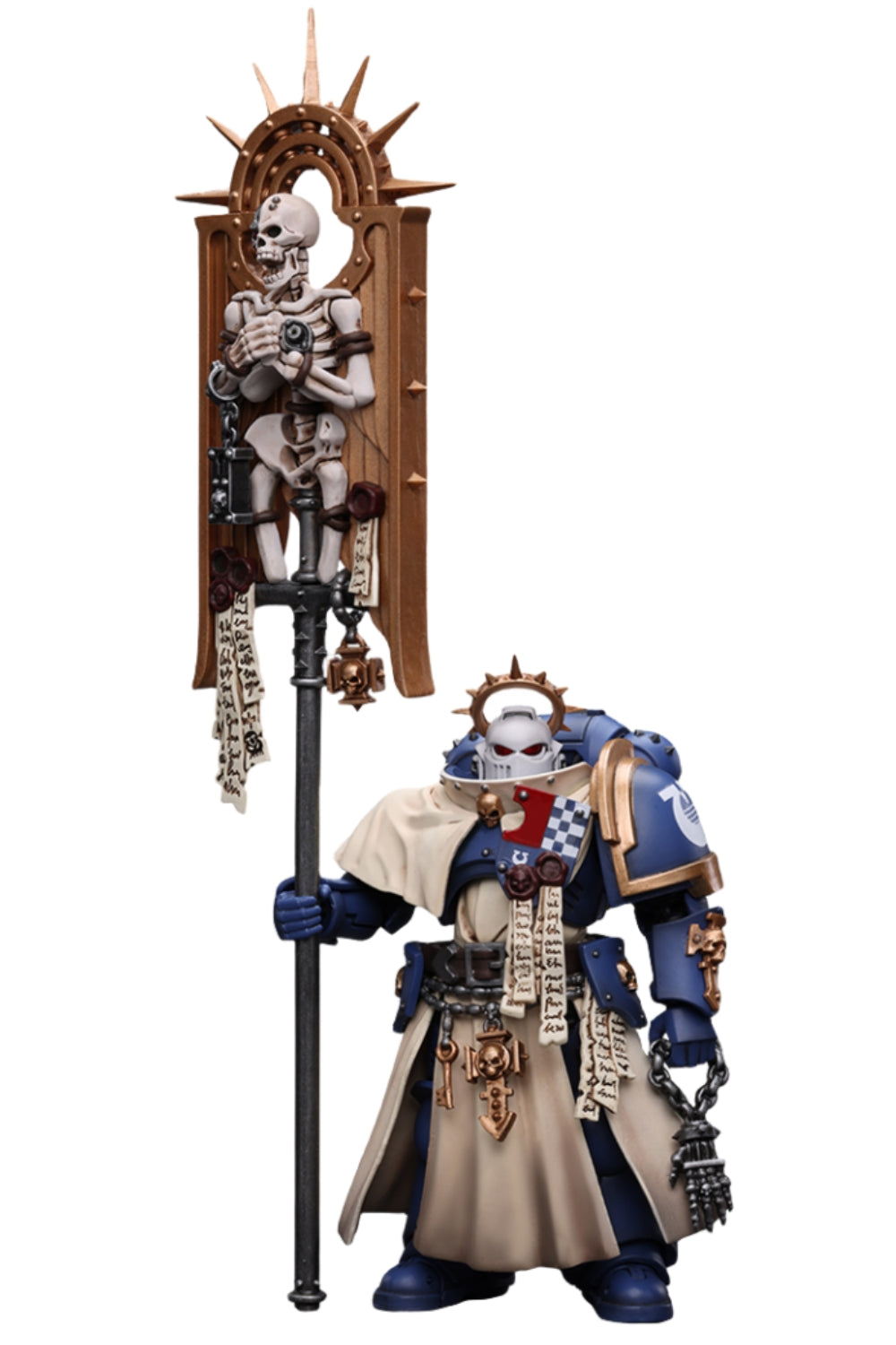 HiPlay JoyToy Warhammer 40K Collectible Figure: Ultramarine Bladeguard Ancient 1:18 Scale Action Figures (Bladeguard Ancient JT8834)