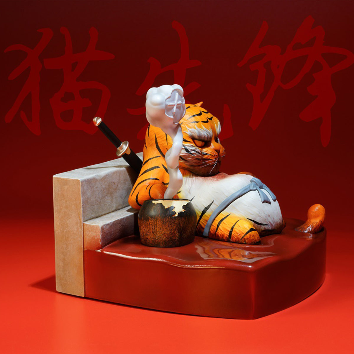 BITS STUDIO First Release: Cat Vanguard Animal Figurine