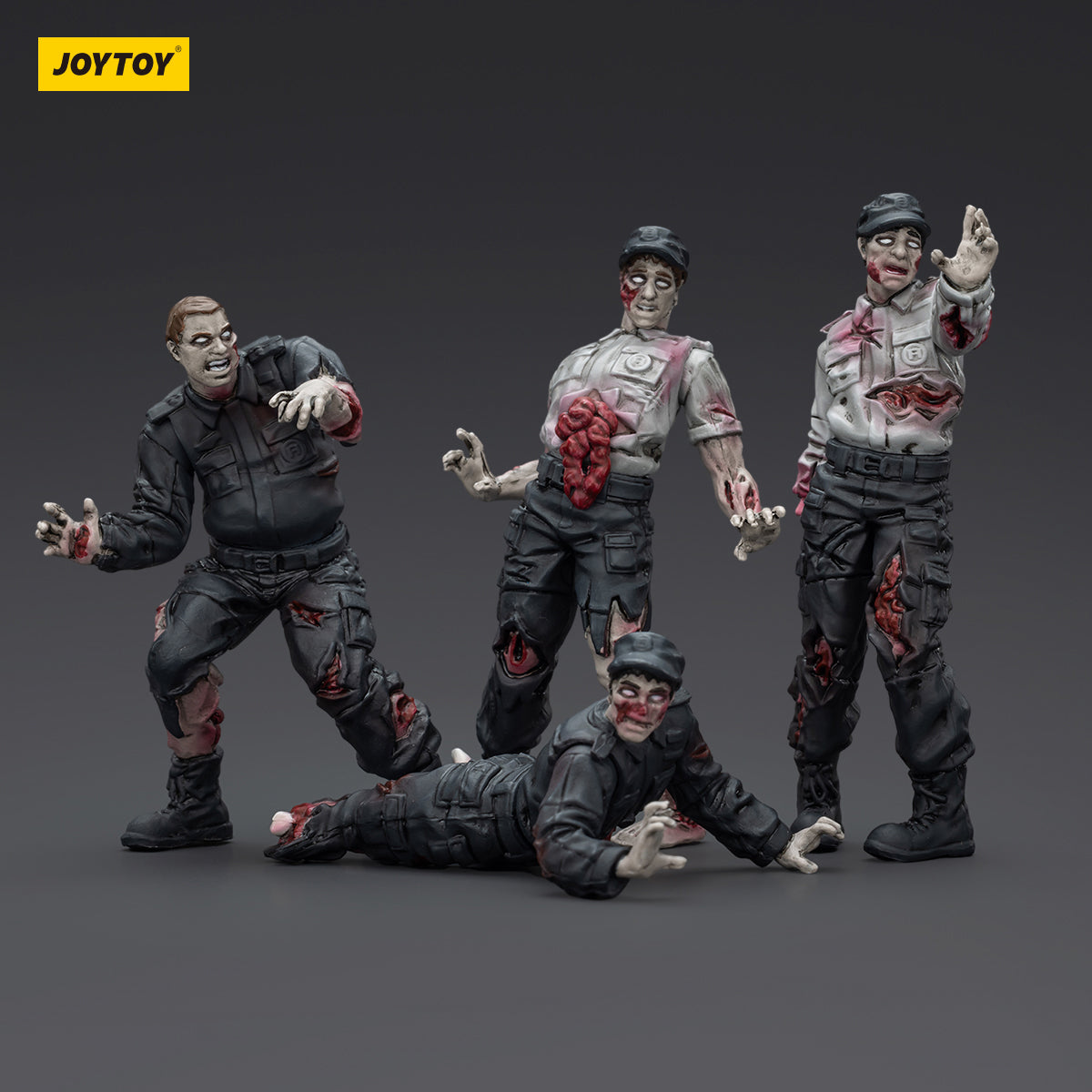 (Only Shipped to the US) JOYTOY 1/25 Dark Source Zombie Figure Security Guards JT01543 Action Figures
