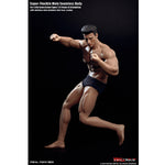 TBLeague, Seamless Muscular Male Body Suntan-Skin with Head Sculpt, Action Figures Body