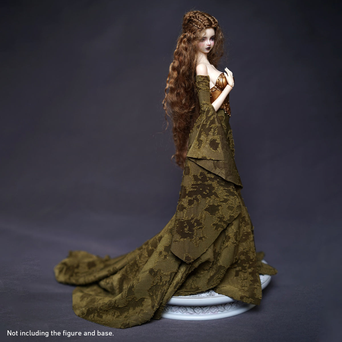 Dimlight Girl Women's Wardrobe Series Vol.3 - Forest Goddess Dress Green For Figures