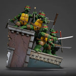 Iron Studios 1/10 Teenage Mutant Ninja Turtles TMNT 1st Cover Set Art Movie Statue
